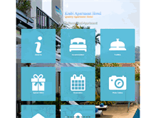 Tablet Screenshot of krabi-apartment.com